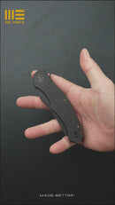 WEKNIFE RekkeR Flipper Knife Titanium Handle (3.61" CPM 20CV Blade) WE22010G-1