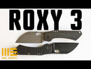 WEKNIFE Roxi 3 Front Flipper Knife Titanium Handle (3.14" CPM S35VN Blade) WE19072-1