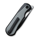 WEKNIFE Baloo Mystery Box Front Flipper & Thumb Hole Knife Black Titanium Handle With Gray G10 Inlay (3.31" Black Stonewashed CPM 20CV Blade, Satin Flat) WE21033 - 1 MB, With One Free Mystery WE Or CIVIVI Model