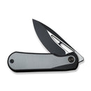 WEKNIFE Baloo Mystery Box Front Flipper & Thumb Hole Knife Black Titanium Handle With Gray G10 Inlay (3.31" Black Stonewashed CPM 20CV Blade, Satin Flat) WE21033 - 1 MB, With One Free Mystery WE Or CIVIVI Model