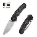 WEKNIFE Corwyn Flipper & Thumb Stud Knife Bronze & Black Titanium Handle With Aluminum Foil Carbon Fiber Inlay (3.7" Satin Finished Bohler M390 Blade) WE24088 - 3