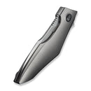 WEKNIFE Krait Snake Flipper Knife Gray Titanium Handle (3.34" Hand Rubbed Satin Bohler M390 Blade) WE24084 - 2