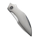 WEKNIFE Krait Snake Flipper Knife Gray Titanium Handle (3.34" Hand Rubbed Satin Bohler M390 Blade) WE24084 - 2