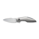 WEKNIFE Krait Snake Flipper Knife Gray Titanium Handle (3.34" Hand Rubbed Satin Bohler M390 Blade) WE24084 - 2