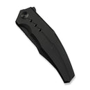 WEKNIFE Kyklos Flipper Knife Black Titanium Handle (3.79" Black Stonewashed Bohler M390 Blade) WE23086 - 1