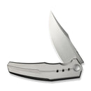 WEKNIFE Kyklos Flipper Knife Gray Titanium Handle (3.79" Hand Rubbed Satin Bohler M390 Blade) WE23086 - 4