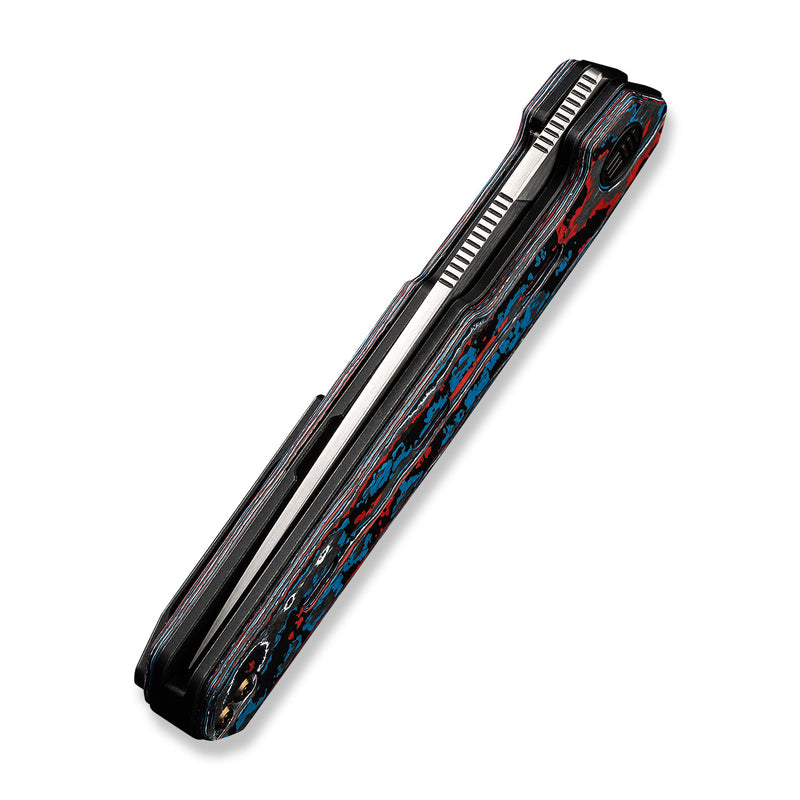 WEKNIFE Navo Flipper Knife Carbon Fiber & Titanium Handle (3.25" CPM 20CV Blade) WE22026-4