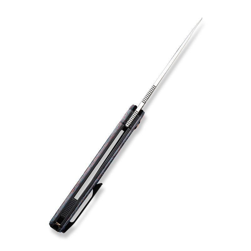 WEKNIFE Navo Flipper Knife Carbon Fiber & Titanium Handle (3.25" CPM 20CV Blade) WE22026-4