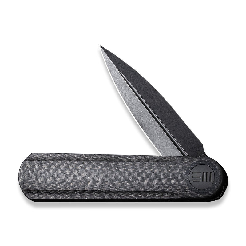 WEKNIFE Eidolon bayonet Front Flipper Knife Carbon Fiber Integral Handle (3.78" CPM 20CV Blade) | Freeshipping - We Knife