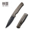 WEKNIFE Evoke Thumb Stud & Front Flipper Knife Titanium Handle (3.48" CPM 20CV) WE21046-2