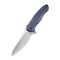 WEKNIFE Kitefin Flipper Knife Titanium Handle (3.24" CPM S35VN Blade) 2001D