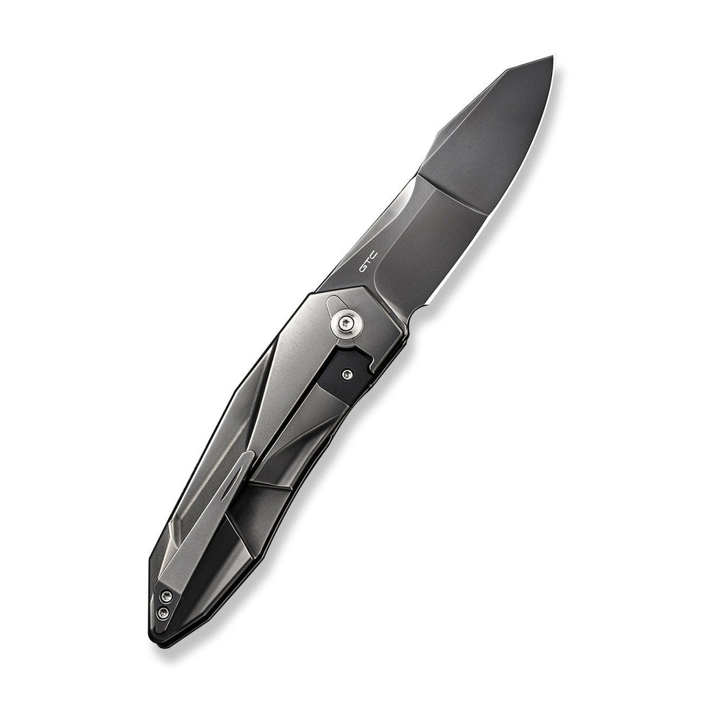 WEKNIFE Solid Flipper Knife Titanium Handle CPM 20CV Blade