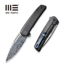 WEKNIFE Speedster Flipper Knife Titanium Handle (3.47" Heimskringla Damasteel Blade) WE21021B-DS1