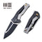 WEKNIFE Sugga Flipper Knife Titanium Handle With Carbon Fiber Inlay (3.55" CPM S35VN Blade) 915B