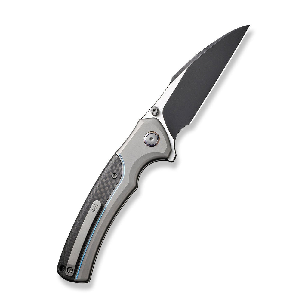 WEKNIFE Ziffius Flipper & Thumb Stud & Button Lock Knife Titanium & Carbon  Fiber Handle CPM 20CV – We Knife