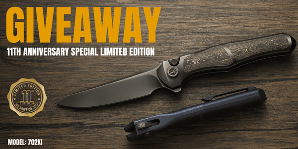 WE Knife 11th Anniversary Special Limited Edition Giveaway - We Knife