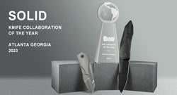WE22028-Solid — BLADE SHOW Knife Collaboration Of The Year Atlanta Georgia 2023 - We Knife