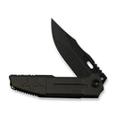 WEKNIFE Barracks Flipper Knife Bronze Titanium Handle (3.85" Black Stonewashed Bohler M390 Blade) WE25078-2