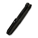 WEKNIFE Barracks Flipper Knife Bronze Titanium Handle (3.85" Black Stonewashed Bohler M390 Blade) WE25078-2