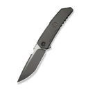 WEKNIFE Capstan Flipper Knife Gray Titanium Handle (3.91" Gray Stonewashed Bohler M390 Blade, Satin Flat) WE24047-2
