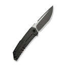 WEKNIFE Capstan Flipper Knife Gray Titanium Handle (3.91" Gray Stonewashed Bohler M390 Blade, Satin Flat) WE24047-2