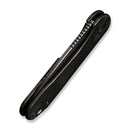 WEKNIFE Elementum Flipper Knife Bronze / Black Titanium Handle (2.96" Black Stonewashed CPM MagnaCut Blade) WE18062XA-3