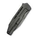 WEKNIFE Gunwale Flipper Knife Gray Titanium Handle (3.87" Gray Stonewashed Bohler M390 Blade) WE24048-1