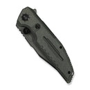 WEKNIFE Muster Flipper & Thumb Stud Knife Olive Gray Titanium Handle (3.83" Gray Stonewashed Bohler M390 Blade) WE23058-2