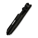 WEKNIFE Muster Flipper & Thumb Stud Knife Desert Terrain Titanium Handle (3.83" Black Stonewashed Bohler M390 Blade, Satin Flat) WE23058-3