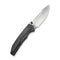 WEKNIFE Ryson Thumb Stud Knife Gray Titanium Handle (3.33" Hand Rubbed Satin Bohler M390 Blade) WE24086-2