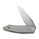WEKNIFE Tally Flipper Knife Polished Bead Blasted Titanium Handle (3.91" Hand Rubbed Satin Bohler M390 Blade) WE23090-2