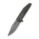 WEKNIFE Temper Flipper Knife Gray Titanium Handle (3.93" Gray Stonewashed Bohler M390 Blade) WE25079-1