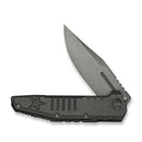 WEKNIFE Temper Flipper Knife Gray Titanium Handle (3.93" Gray Stonewashed Bohler M390 Blade) WE25079-1