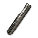WEKNIFE Tracks Flipper Knife Bronze Titanium Handle (3.88" Hand Rubbed Satin Bohler M390 Blade) WE23059-2