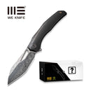 WEKNIFE Ignio Mystery Box Black Titanium Handle (3.3" Hakkapella Damasteel Blade) WE22042B-DS1 MB, With One Free Mystery WE Or CIVIVI Model
