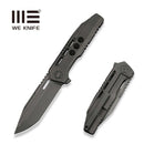 WEKNIFE Gunwale Flipper Knife Gray Titanium Handle (3.87" Gray Stonewashed Bohler M390 Blade) WE24048-1