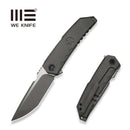 WEKNIFE Capstan Flipper Knife Gray Titanium Handle (3.91" Gray Stonewashed Bohler M390 Blade, Satin Flat) WE24047-2