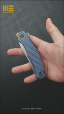 WEKNIFE RekkeR Flipper Knife Titanium Handle (3.61" CPM 20CV Blade) WE22010G-4