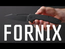 WEKNIFE Fornix Flipper & Thumb Hole Knife Titanium Handle (3.48" CPM 20CV Blade) 2016B