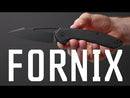 WEKNIFE Fornix Flipper Knife Titanium Handle (3.48" CPM 20CV Blade) 2016A