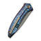 WEKNIFE Acuminal Flipper Knife Flamed Titanium Handle (3.98" Polished Bead Blasted Vanax Blade) WE23070 - 4