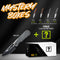 WEKNIFE Baloo Mystery Box Front Flipper & Thumb Hole Knife Gray Titanium Handle With Twill Carbon Fiber Inlay (3.31" Black Stonewashed CPM 20CV Blade, Satin Flat) WE21033 - 2 MB, With One Free Mystery WE Or CIVIVI Model