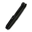 WEKNIFE Barracks Flipper Knife Bronze Titanium Handle (3.85" Black Stonewashed Bohler M390 Blade) WE25078-2 - We Knife