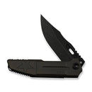 WEKNIFE Barracks Flipper Knife Bronze Titanium Handle (3.85" Black Stonewashed Bohler M390 Blade) WE25078-2 - We Knife
