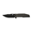 WEKNIFE Barracks Flipper Knife Bronze Titanium Handle (3.85" Black Stonewashed Bohler M390 Blade) WE25078-2 - We Knife