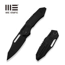 WEKNIFE Bogey Flipper & Thumb Hole Knife Black Titanium Handle (3.64" Black Stonewashed Bohler M390 Blade) WE23088-1 - We Knife