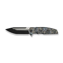 WEKNIFE Breach Flipper Knife Pixel Pattern Titanium Handle (3.85" Black Stonewashed Bohler M390 Blade, Satin Flat) WE25077 - 3 - We Knife