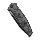 WEKNIFE Breach Flipper Knife Pixel Pattern Titanium Handle (3.85" Black Stonewashed Bohler M390 Blade, Satin Flat) WE25077 - 3 - We Knife