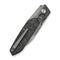 WEKNIFE Brr15 Flipper Knife Polished Gray Titanium Handle With Shredded Carbon Fiber Inlay (3.25" Polished Gray Bohler M390 Blade) WE24007 - 3