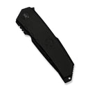 WEKNIFE Capstan Flipper Knife Black Titanium Handle (3.91" Black Stonewashed Bohler M390 Blade) WE24047-1 - We Knife